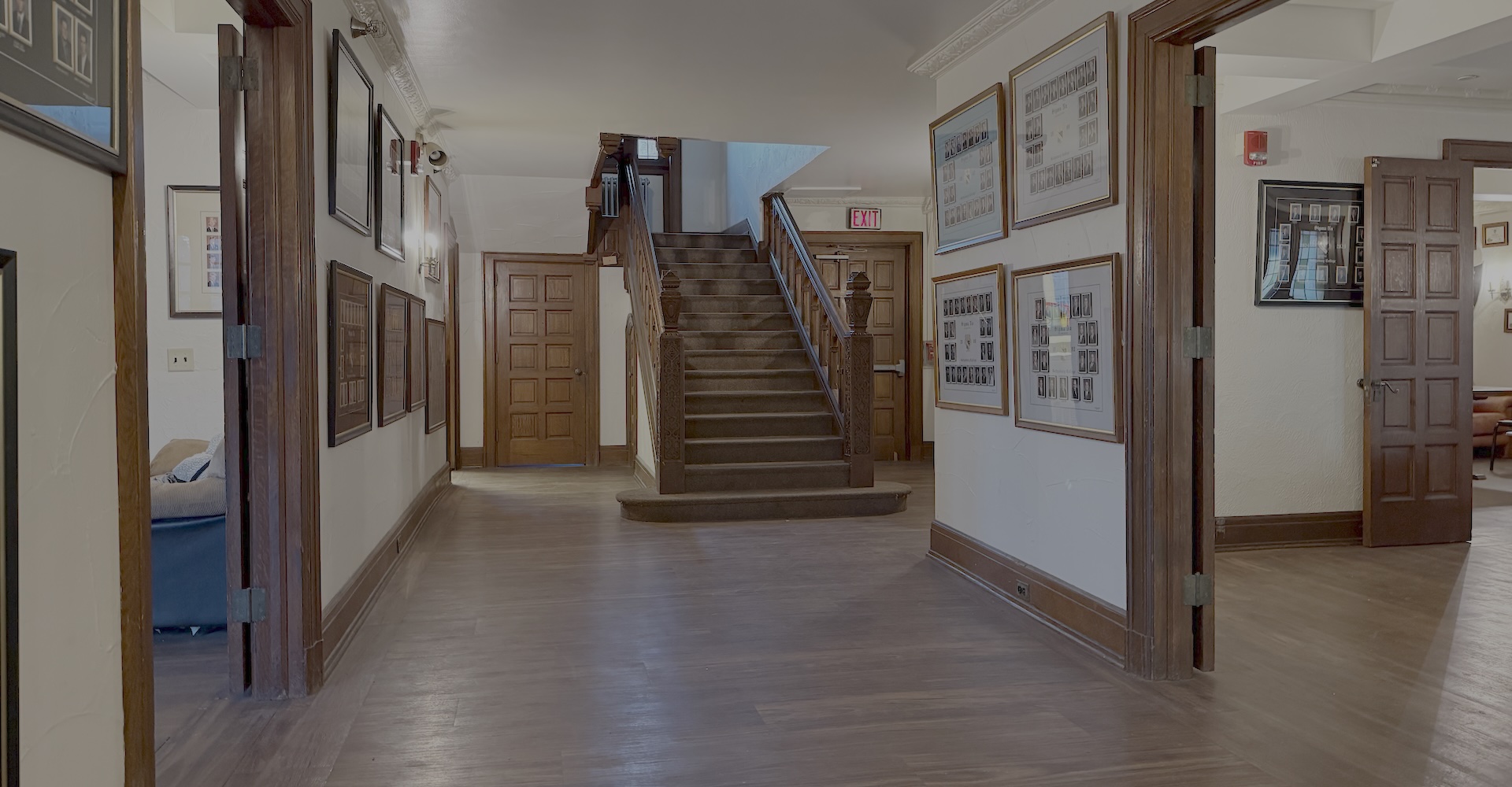 First floor hallway alternate view